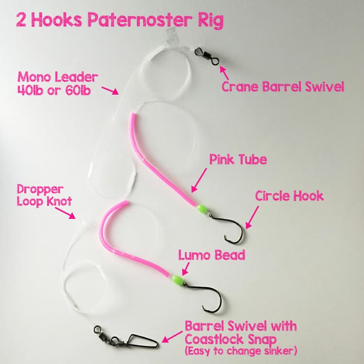 How to TIE Basic Fishing Hooks with Leaders 
